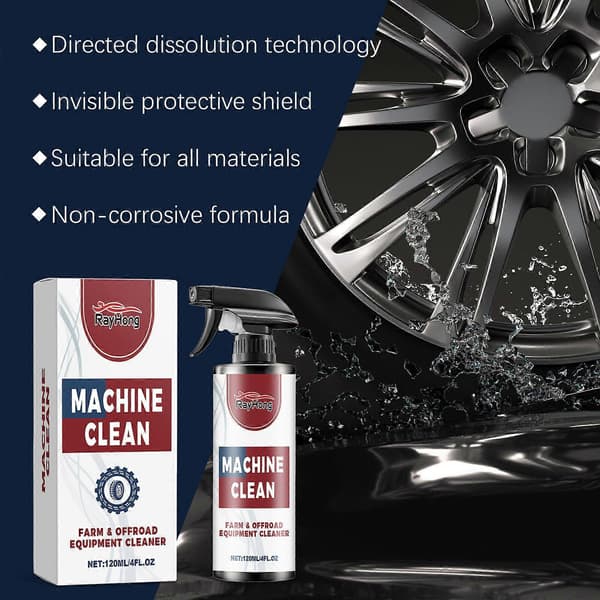 Kraftig hjul- og dækrensespray, universal skumrenser polish 120 ml