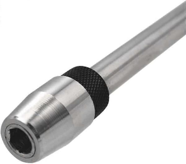 300mm Forlengelsesguide Stang Karbonstål Magnetisk Bruk Borholder 6.35MM Hex Skaft Hurtigutløser Skrutrekker Bitsholder