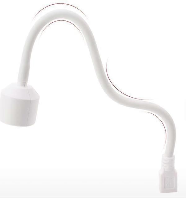 Mini USB negleforsterkningslampe lysterapi maskin negleskive led bake lampe liten bærbar lysterapi lampe