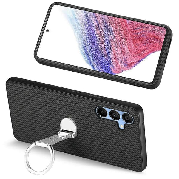 Galaxy A16 4G -puhelimen suojakuori (musta)