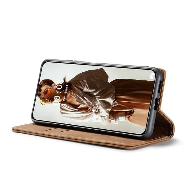 För Huawei Mate 60 Pro mobiltelefonfodral (brun)