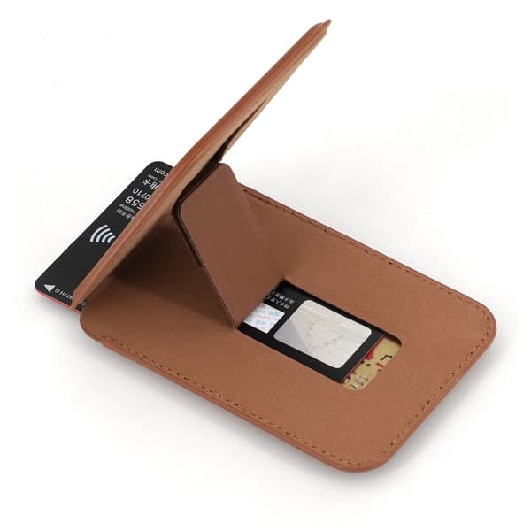 Passer for iPhone-holder kortholder supersterk magnetisk kortholder (Hvit)