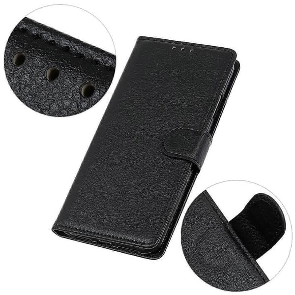 Plånboksfodral för Samsung Galaxy A56 5G PU Läder Telefonskydd Fodral Litchi Textur