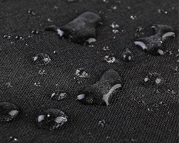 Vegghengt toalettmappe med hengekrok polyester Svart