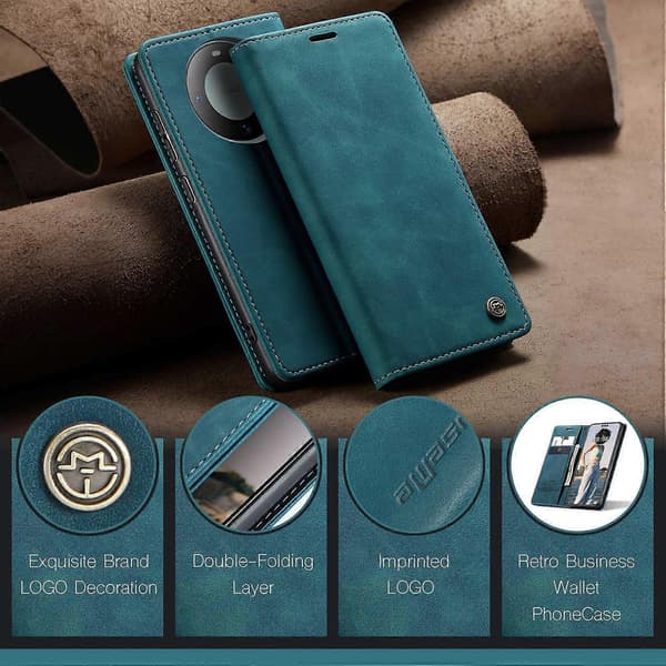 Til Huawei Mate 60 Pro mobiltelefon cover (blå)