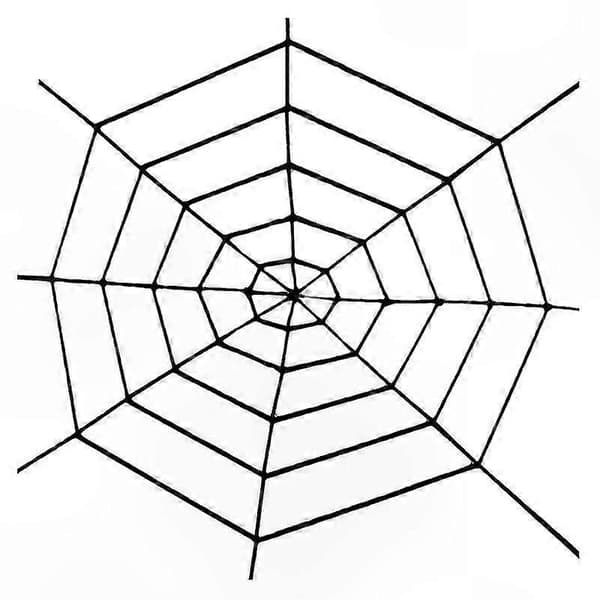 Halloween Spindelnätsdekoration, 1 st