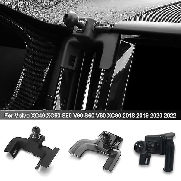 Dedikeret Biltelefonholder Stand Bracket Til Volvo Xc40 Xc60 S90 V90 S60 V60 2018 2019 202 (Til S90 V90)