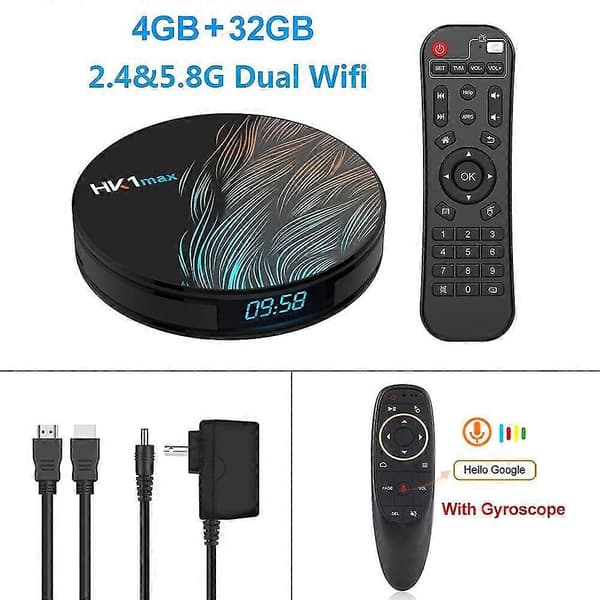 HK1 MAX RK3318 Internet Set-Top Box (4+32GB)