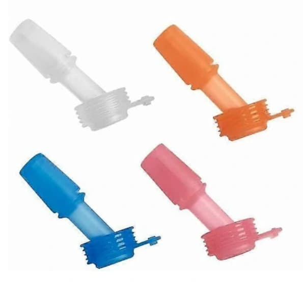 Bittventiler for vannflasker - Passer alle CamelBak Eddy barneflasker og -strå (Hvit)
