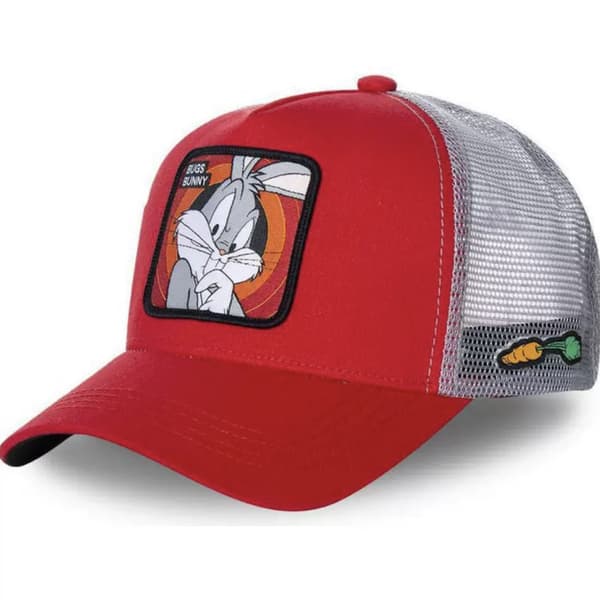 Baseballcaps med tegneseriekanin (marineblå)