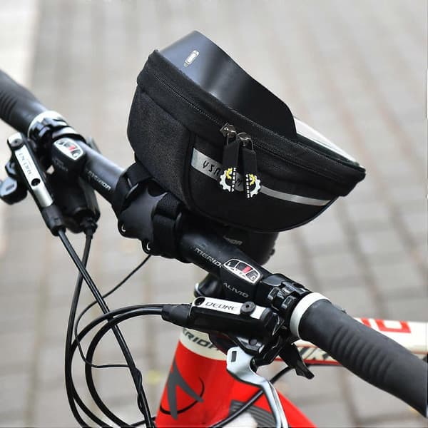 YSANAM YS-10B Cykel Vandtæt Cykel Telefon Opbevaringsstativ Frontramme Toprør Styr