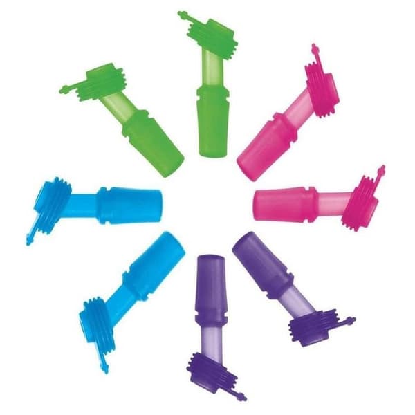 Bittventiler for vannflasker - Passer alle CamelBak Eddy barneflasker og -strå (Hvit)