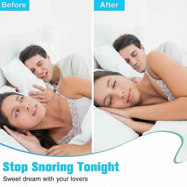 Micro CPAP Elektronisk enhet mot snorking for søvnapné Stopp snorkehjelp