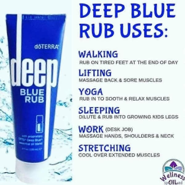 1-3x doTERRA Deep Blue Rub Kroppsolje 120g (1 stk)