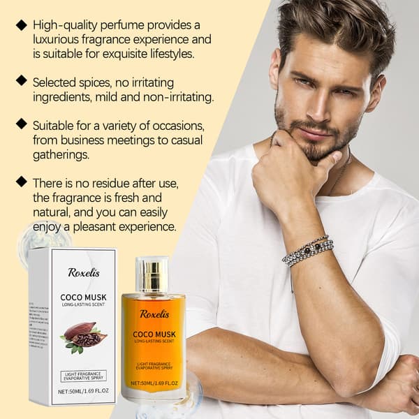 Charm Cologne Eau De Toilette Til Mænd Cologne Parfume Langvarig Duft Let Duft Frisk Charm Atmosfære