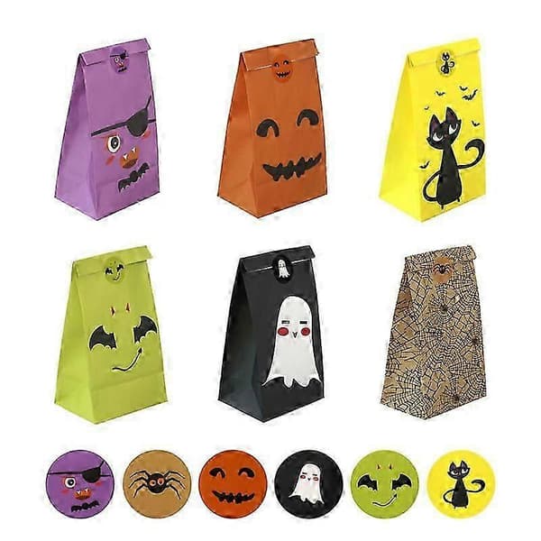 Halloween Party Presentpåsar med Temainpackning för Barns Godis och Presenter