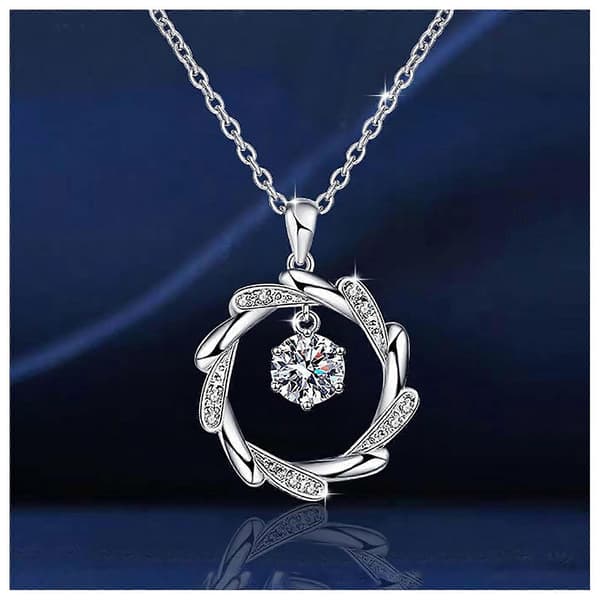 Rund Charm Halskjede