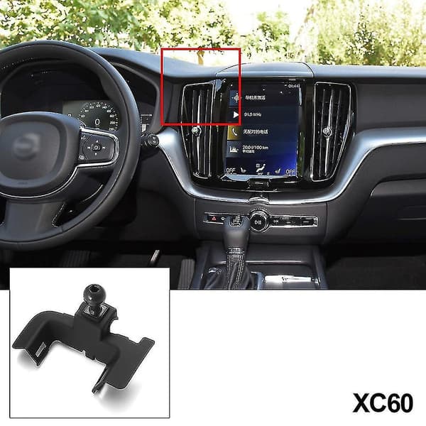 Dedikeret Biltelefonholder Stand Bracket Til Volvo Xc40 Xc60 S90 V90 S60 V60 2018 2019 202 (Til XC60)