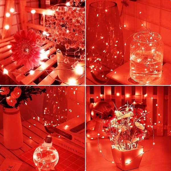 Halloween Dekorationsslinga, Cshare 3M 30 Micro LED Slinga Batteridriven Mini LED Inomhus Slinga Dekoration för Sovrum Jul