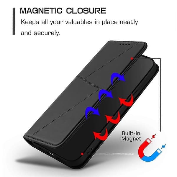 Sharp Aquos Sense8 SHG11 / Lær Telefonveske SH-54D (For Sharp Aquos Sense8 SHG11 /)