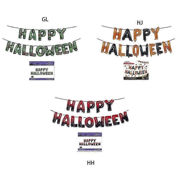 Halloween-tema Halloween Party Dekor Halloween Dekor för Banner Happy Hallowee