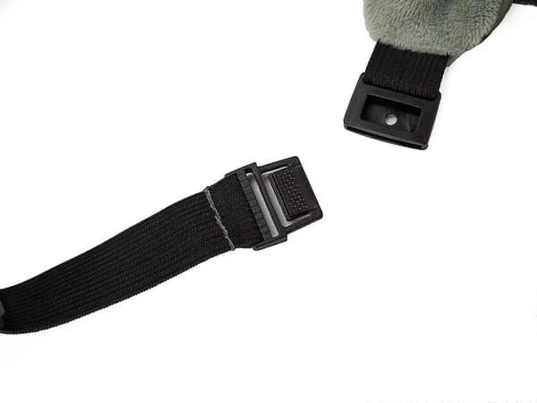 Sovmask - Mjuk, andningsbar ögonmask av bambumaterial med glaskulefyllning 20*9cm grå