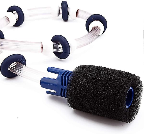 Tail Sweep PRO och 6-pack 9-100-3105 Sweep Hose Scrubber - Ersättning för Polaris trycksida