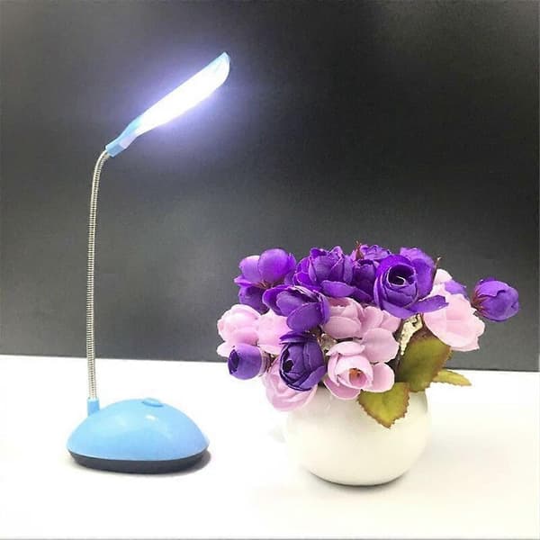 LED skrivebordslampe leselampe batteri skrivebordslampe mini øyebeskyttelse skrivebord soverom nattbord LED skrivebord