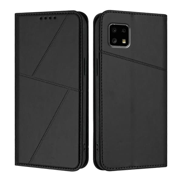 Sharp Aquos Sense 4 / Sense4 Lite Nahkainen puhelinkotelo (Sharp Aquos Sense 4 / Sens -puhelimelle)