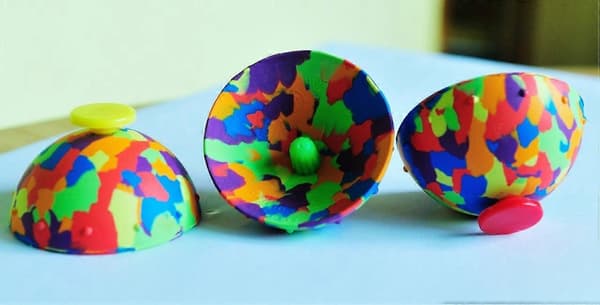 Studsboll - Halv studsboll - Halv studsboll - Halv studsboll - Studsboll i gummi (med esskort