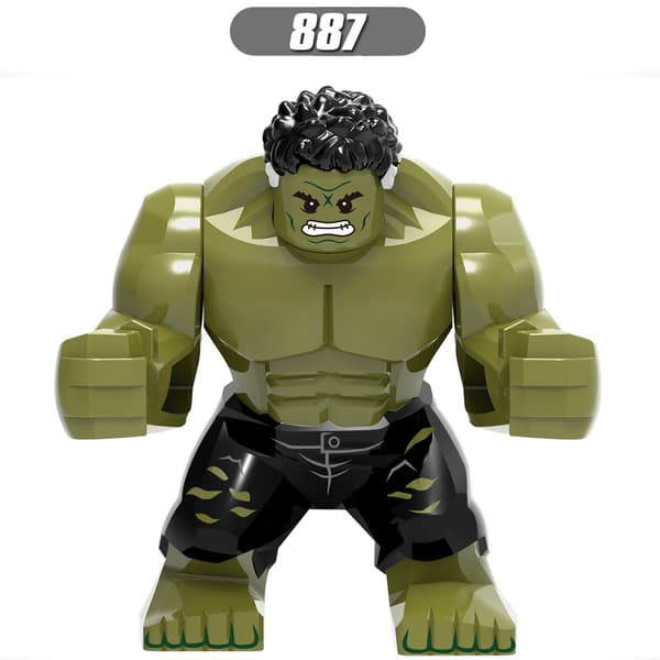 8,5 cm Hulk Stor Størrelse Thor Ragnarok Figur Klodser Konstruktion Byggeklodser (879)