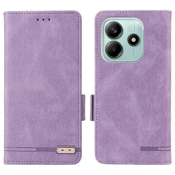 Xiaomi Redmi Note 14 4G (163,25x76,55x8,16 mm) -puhelin kotelo (violetti)