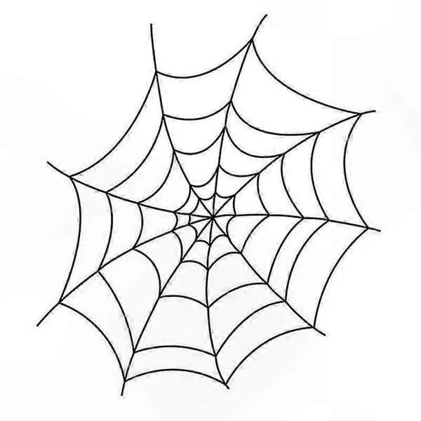 Halloween Spindelnätsdekoration, 1 st
