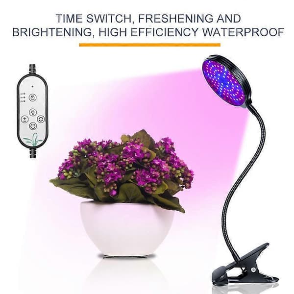 Full Spectrum LED Vekstlys Veg Bloom Planter Dobbelthode for Hage USB-port (15W)