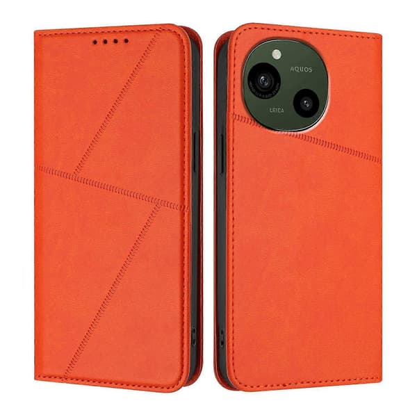 Sharp Aquos R10 Lær Telefonveske (For Sharp Aquos R10)