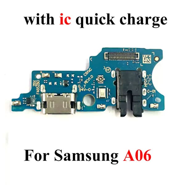 USB opladnings hale stik lille board egnet til Samsung A serien