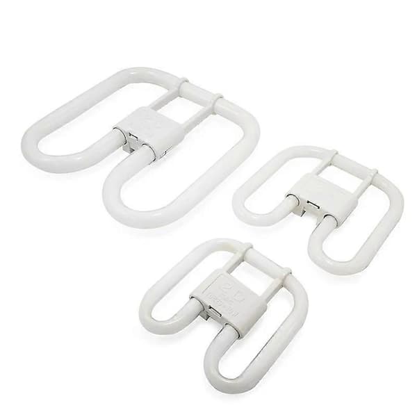 2D fire-pins sommerfugl lampe GR10q 21-30W modulert rør tre-primærfarge fluorescerende energisparende pære hvit