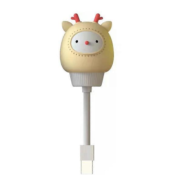Nattlys for barn - Mykt LED-lys for barnesenger, direkte USB-lading - Nattlys for gutter og jenter, perfekt gavevalg for småbarn, 2-pakning