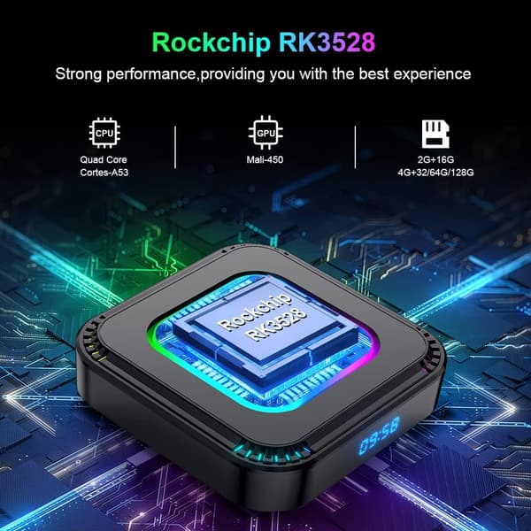 HK1 RBOX -K8 Set-top Box (4+32GB)