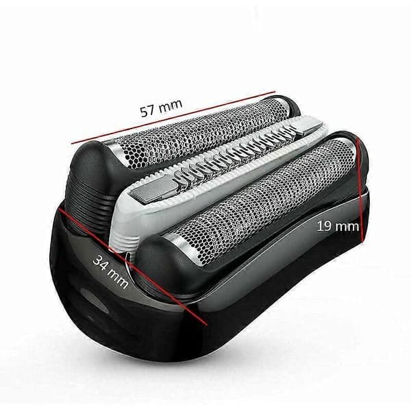Erstatningsbarberhode Kompatibel med Bra-un serie 3 modeller 3000s, 3010s, 3040s, 3050cc, 3070cc, 3080s, 3090cc - 32B
