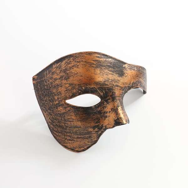 Halloween-naamio miehille, puolinaamio - 90