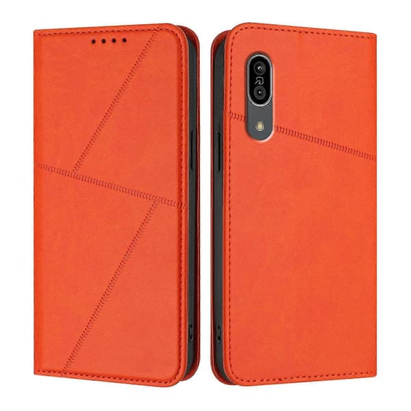 Sharp Aquos Sense 3 Læder Telefon Cover (Til Sharp Aquos Sense 3)