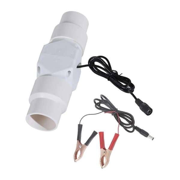 Støjsvag Inline Rørventilator, 58m3/t Luftstrøm til Køkkener og Værksteder til 20/25/32/40/46mm Åbninger (40mm)