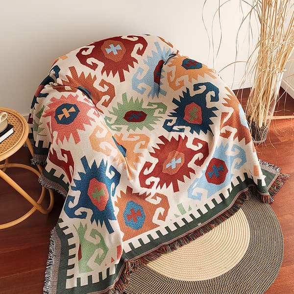Sofateppe landlig retro pastoral stil sofatrekk