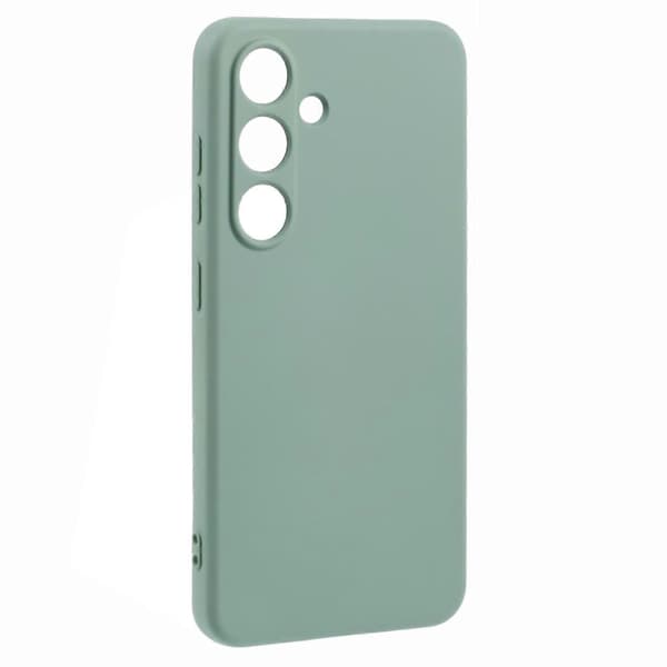 För Samsung Galaxy S25+ Mobilskal Böjd Kant 2.0mm TPU Skyddande Mobilskal - Grön (Grön)