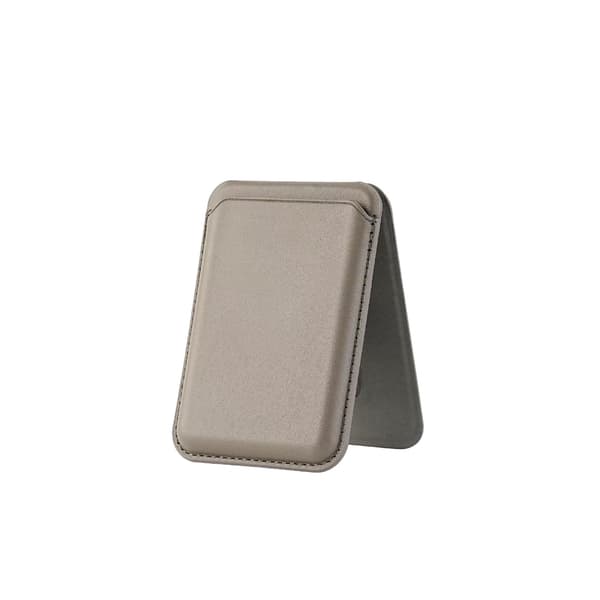 Sopii iPhone-pidikkeeseen korttipidike erittäin vahva magneettinen korttipidike (titaaninharmaa)