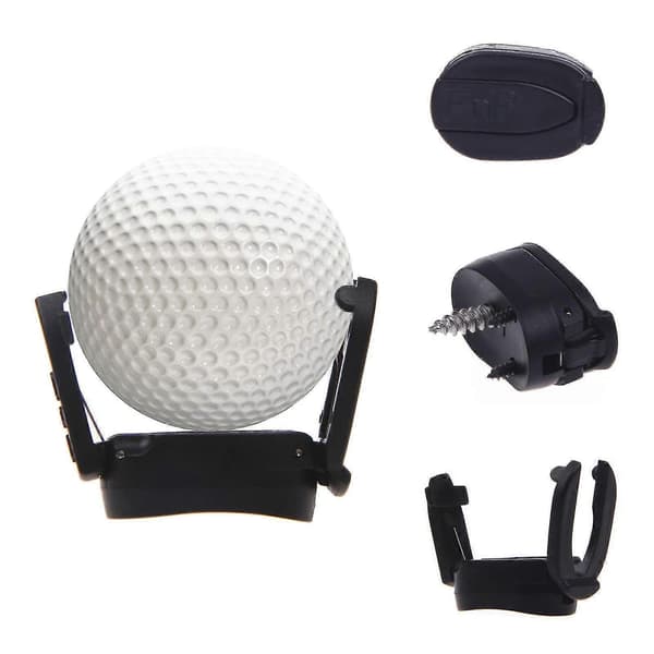 2 stk. Golfboldopsamlere Mini Foldbar Golfbold Samleværktøj Sparer Puttergreb Sort Retriever Plastikklo Griber Boldklo Putter Golf Tilbehør