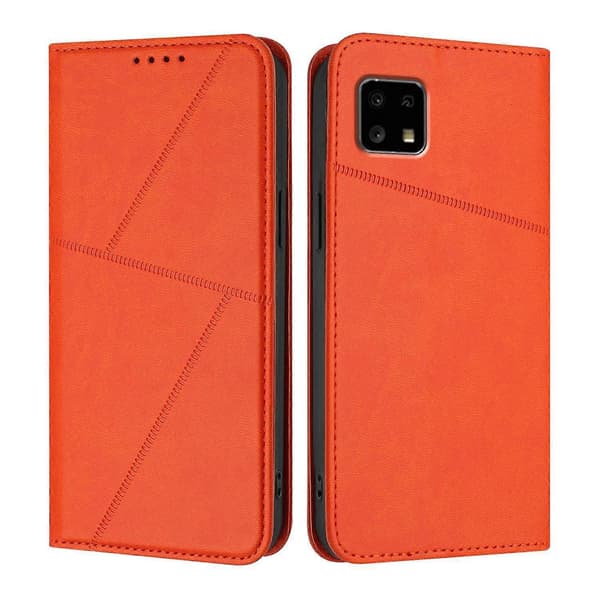 Sharp Aquos Sense 4 / Sense4 Lite Läderfodral (För Sharp Aquos Sense 4 / Sens)
