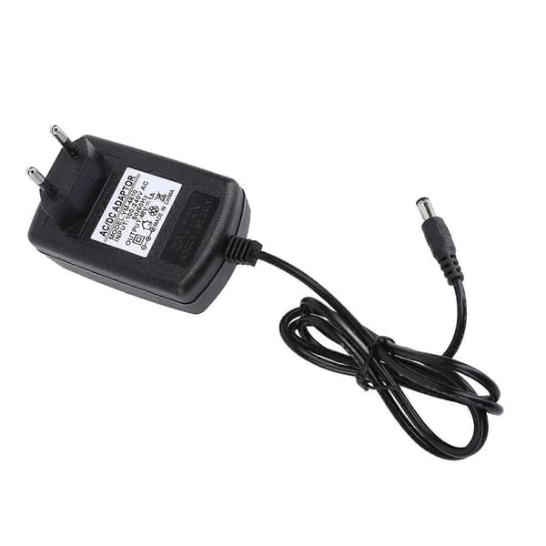 48V 1A DC Strömadapter med 5,5x2,5mm Kontakt för LED-skärmar &amp; Spelkonsoler, EU-kontakt