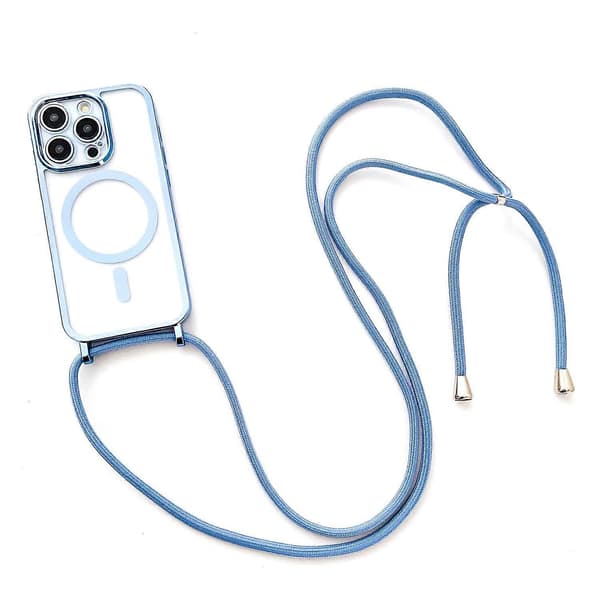 Til iPhone 14 Pro Mobiltelefon Cover (Blå)